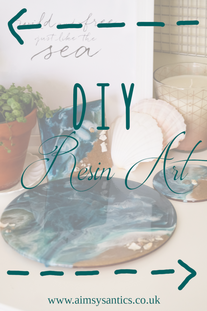 DIY Resin Art | Trying Resin Art for the First Time - Aimsy's Antics